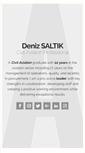 Mobile Screenshot of denizsaltik.com